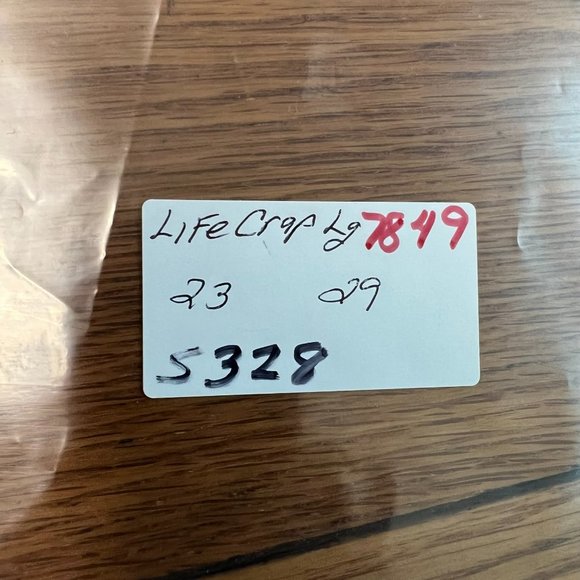 Life Is Crap Shirt Adult Size Large Blue Nautical Graphic Tee - Picture 7 of 7